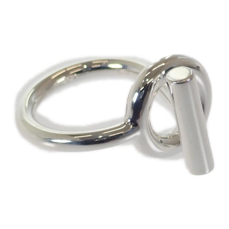 エルメス HERMES エシャペ MM 13号 H103658B00053 リング 指輪 シルバー 925 53 レディース メンズ  ギフト 人気【中古】【Aランク】の画像