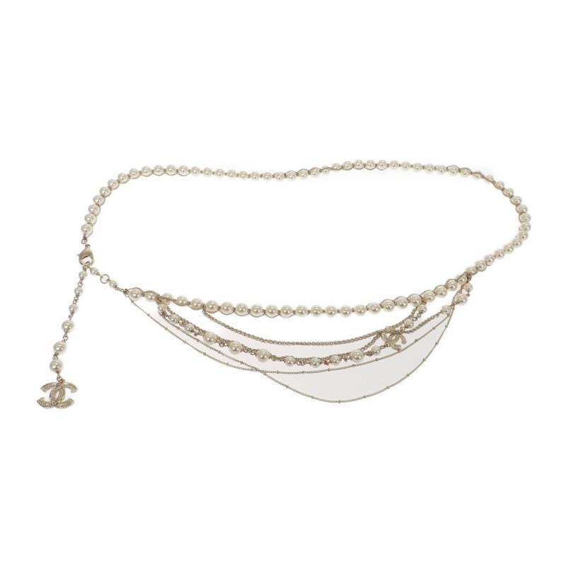 CHANEL（シャネル） ココマーク チェーン A19C刻印 ベルト GP フェイク