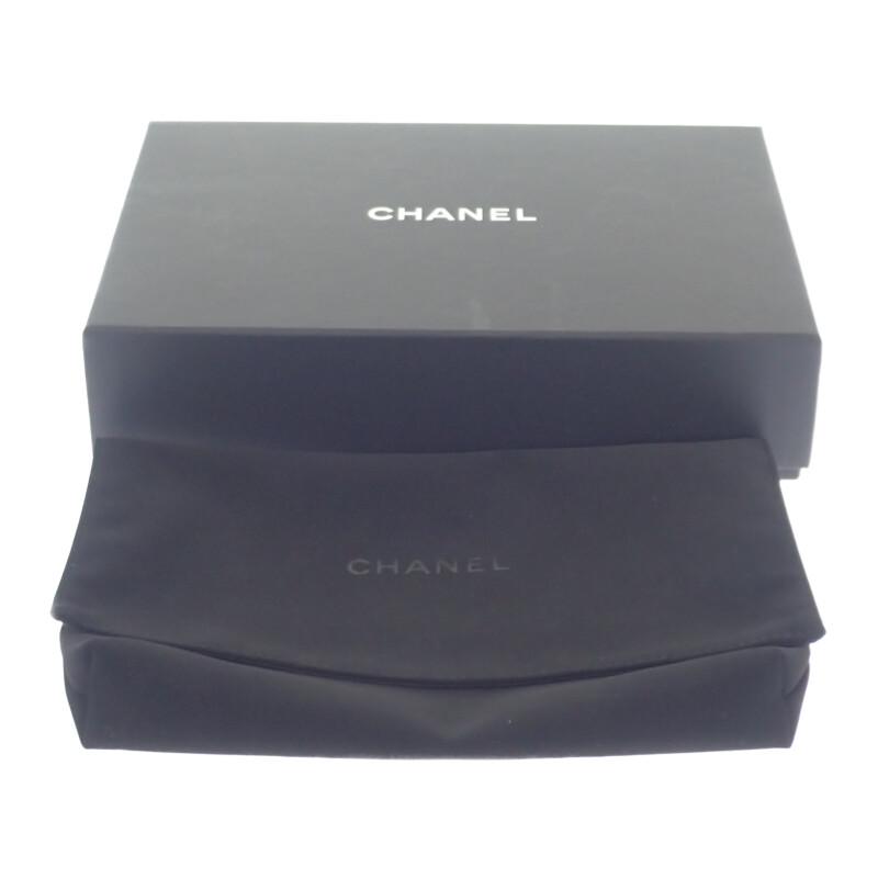 シャネル CHANEL クラシック チェーンウォレット AP0250 ショルダーバッグ キャビアスキン ホワイト レディース【中古】【Aランク】_12