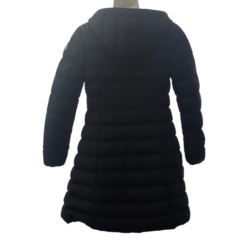 モンクレール MONCLER ロング E20934937085_C0063 鑑定済 ダウンジャケット ナイロン ブラック サイズ00 レディース【中古】【Aランク】の画像