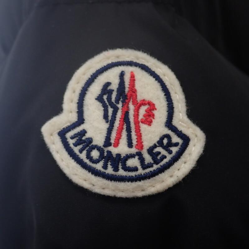 モンクレール MONCLER ロング E20934937085_C0063 鑑定済 ダウンジャケット ナイロン ブラック サイズ00 レディース【中古】【Aランク】の画像