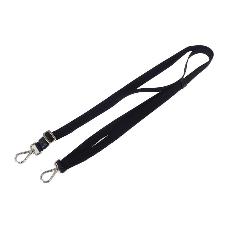 プラダ PRADA レザー スマートフォンケース 2ZH108_2DMH_F0002 ショルダーバッグ ナイロン ブラック レディース メンズ【中古】【Aランク】の画像