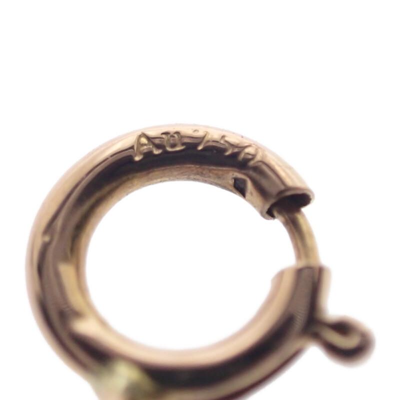 ティファニー TIFFANY&Co. フルールドリスキーバー 保存箱付属 67281969 ネックレス K18YG イエローゴールド ダイヤ【中古】【Aランク】の画像
