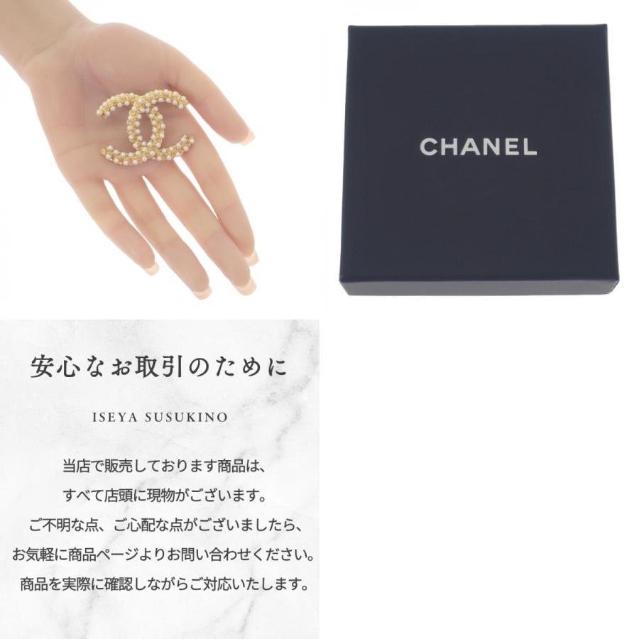 CHANEL（シャネル） ココマーク パール ABB011 ブローチ メタル 