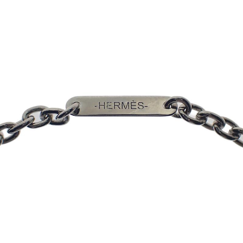 エルメス HERMES モビール・エケストル  ネックレス メタル バッファローホーン ブラウン ブラック レディース メンズ【中古】【Aランク】の画像
