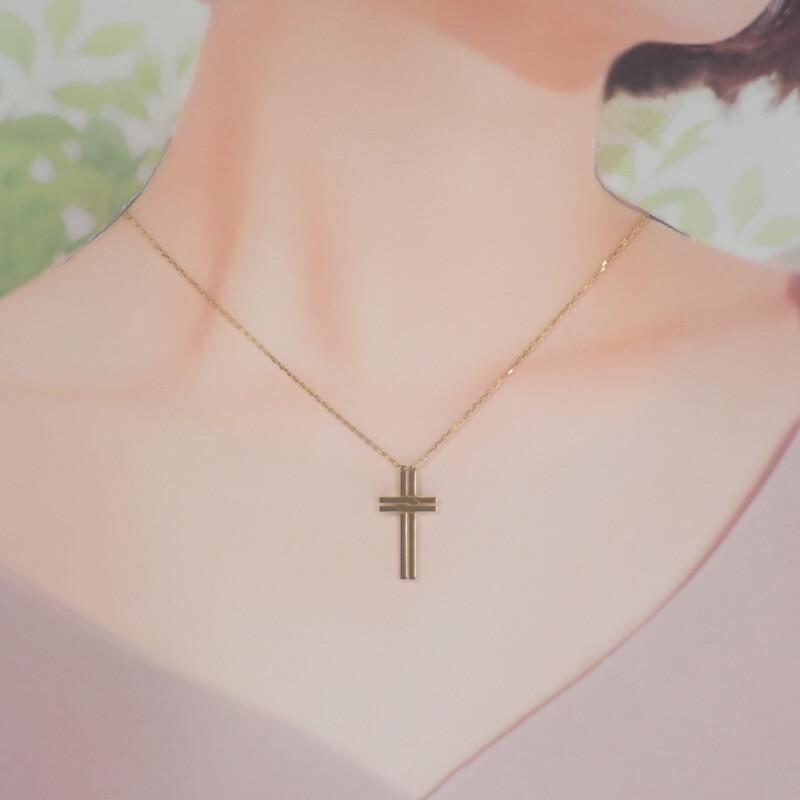 Cartier（カルティエ） クロス ペンダント B7211300 ネックレス K18YG 