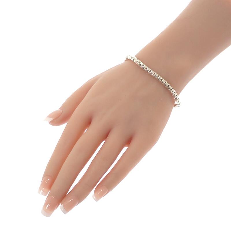 ティファニー TIFFANY&Co. ベネチアンリンク 60150727 ブレスレット シルバー925 ミディアム メンズ レディース【中古】【ABランク】_5