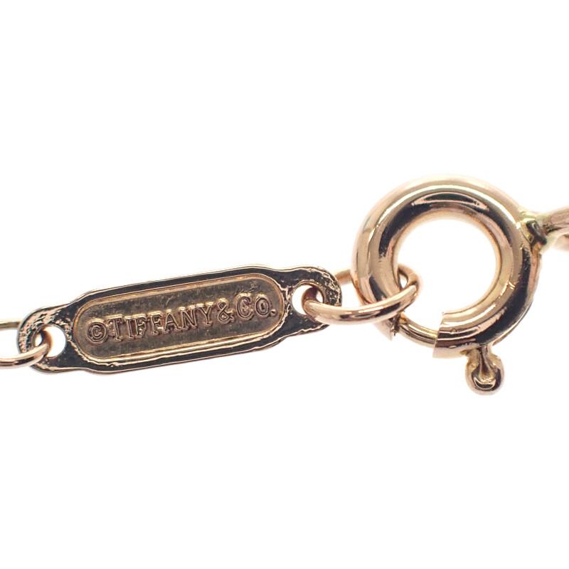 ティファニー TIFFANY&Co. メトロピースサイン ネックレス K18ピンクゴールド 18金 ダイヤモンド レディース【中古】【Aランク】の画像