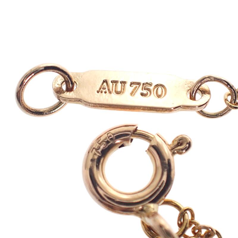 ティファニー TIFFANY&Co. メトロピースサイン ネックレス K18ピンクゴールド 18金 ダイヤモンド レディース【中古】【Aランク】の画像