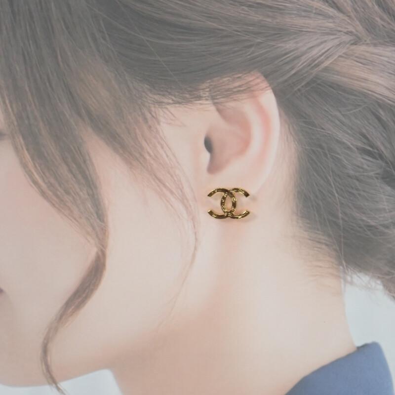 CHANEL（シャネル） ココマーク ピアス ABC502 スタッドピアス メタル