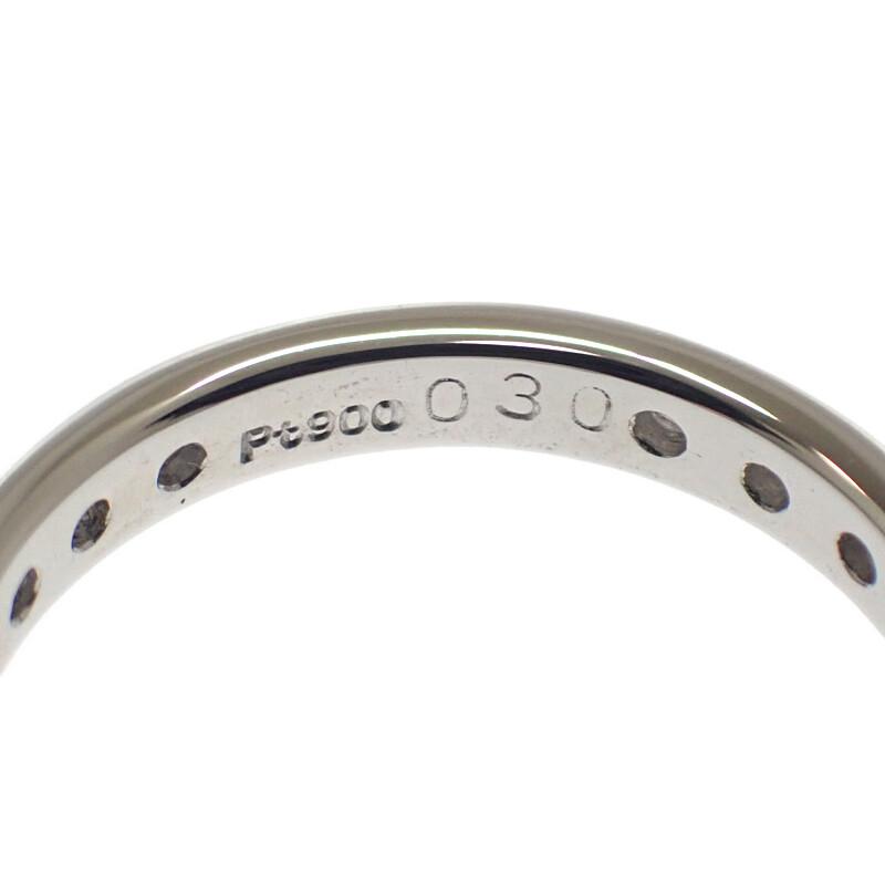デザインジュエリー フルエタニティ 11号 リング Pt900プラチナ ダイヤモンド レディース【中古】【Aランク】の画像