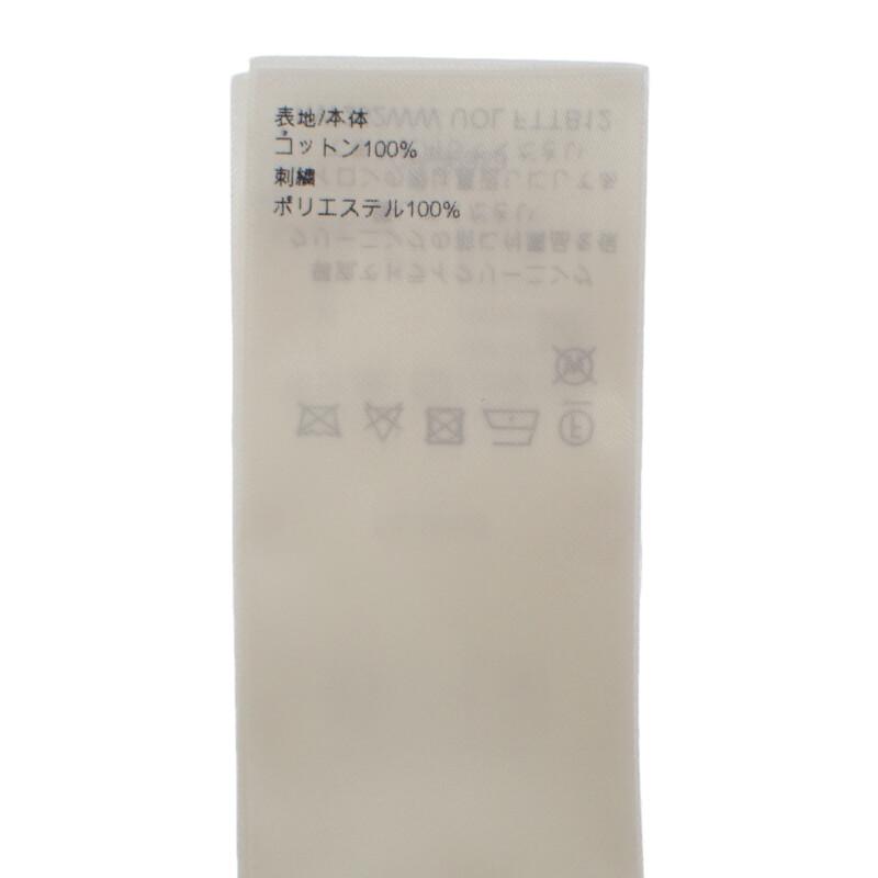 ルイヴィトン LOUIS VUITTON クロップトップ XS 1AHJHR 半袖Ｔシャツ カーシブシグネチャー ホワイト 白 レディース【中古】【Aランク】の画像