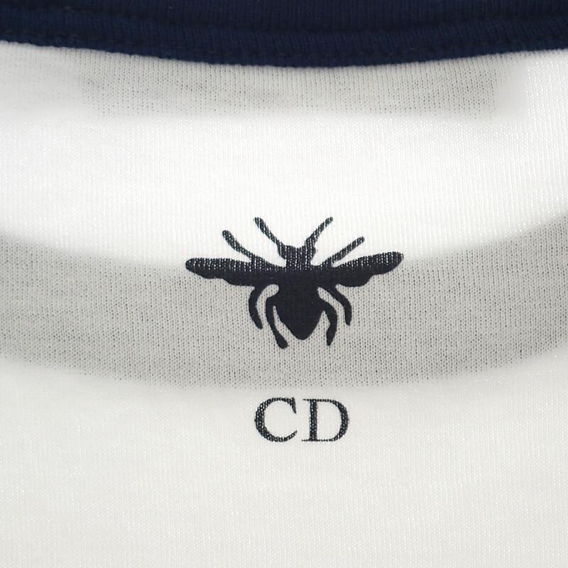 クリスチャンディオール Christian Dior Dioriviera XS 543T07A4537_X0883 半袖Ｔシャツ コットン ホワイト レディース【中古】【Aランク】の画像