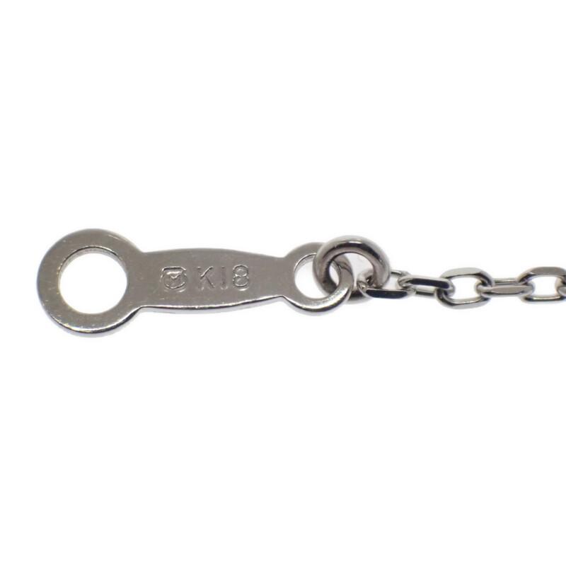 ミキモト MIKIMOTO グラデーション ネックレス ペンダント K18ホワイトゴールド レディース 定番【中古】【Aランク】の画像