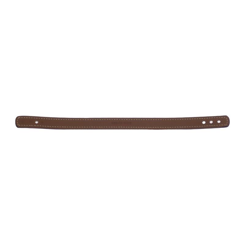 エルメス HERMES セリエ ルーピング ソルド品 ブレスレット レザー ブラウン ブラック シルバー金具 レディース メンズ【中古】【Aランク】_2