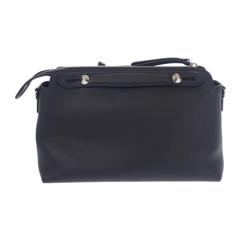 フェンディ FENDI バイザウェイミディアム 8BL146 2WAYバッグ ショルダーバッグ カーフスキン ブラック レディース【中古】【Aランク】の画像