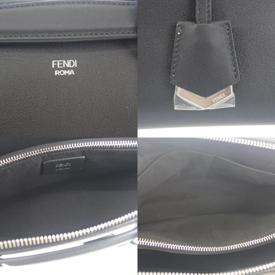 フェンディ FENDI バイザウェイミディアム 8BL146 2WAYバッグ ショルダーバッグ カーフスキン ブラック レディース【中古】【Aランク】の画像