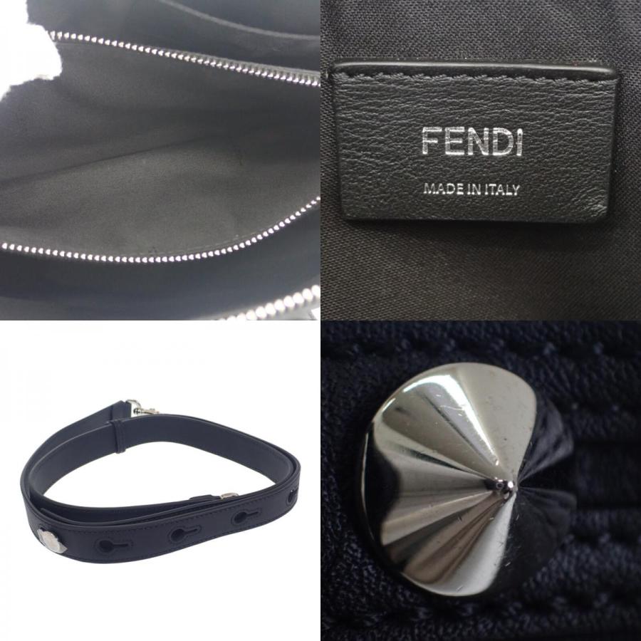 フェンディ FENDI バイザウェイミディアム 8BL146 2WAYバッグ ショルダーバッグ カーフスキン ブラック レディース【中古】【Aランク】の画像
