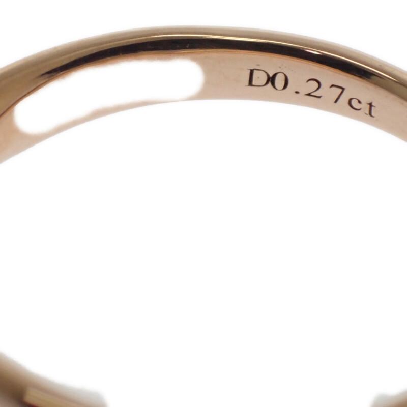 ティファニー TIFFANY&Co. ハーモニー 9号 リング 指輪 美品 K18ピンクゴールド Pt950プラチナ ダイヤ レディース【中古】【Aランク】の画像