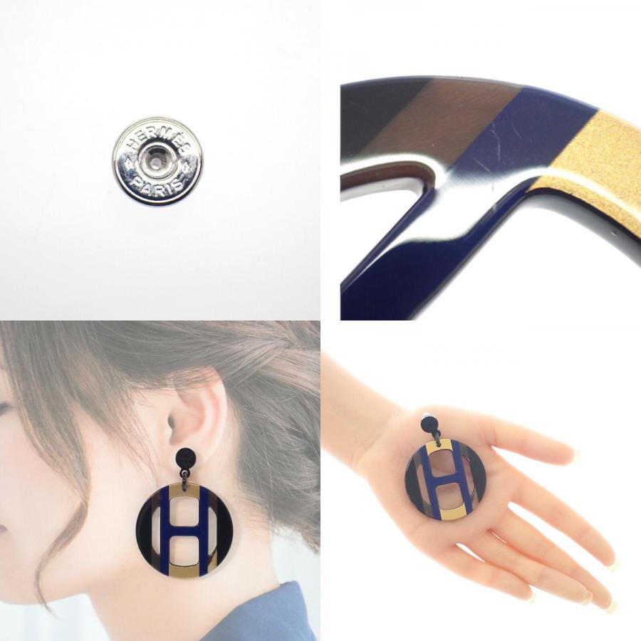 HERMES（エルメス） HERMES Hエキップ H057086FL25 ピアス 
