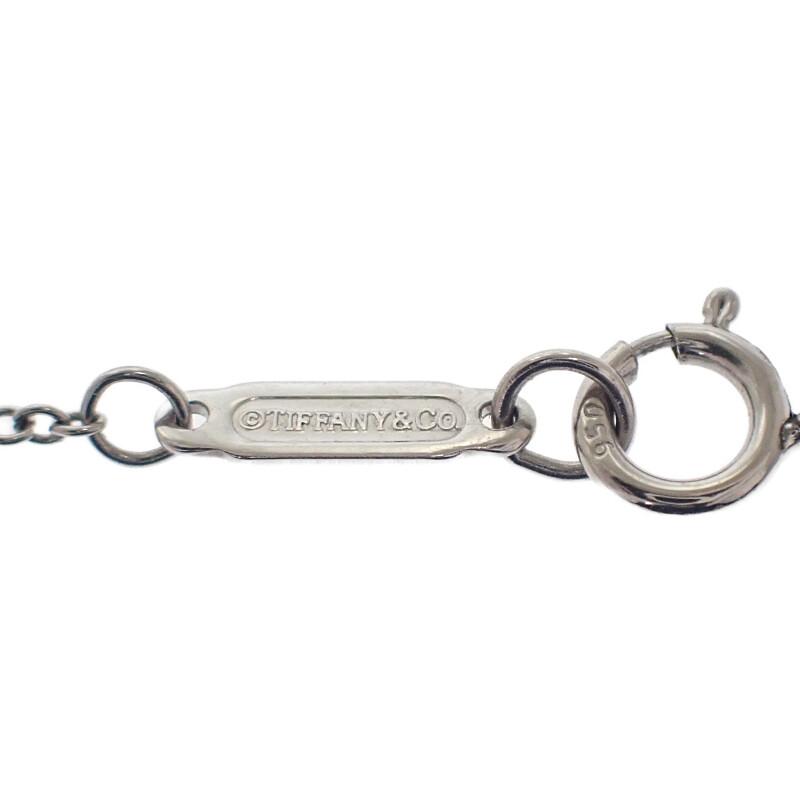 ティファニー TIFFANY&Co. ソリティアペンダント ネックレス 美品 Pt950 プラチナ ダイヤモンド シンプル  レディース【中古】【Aランク】の画像