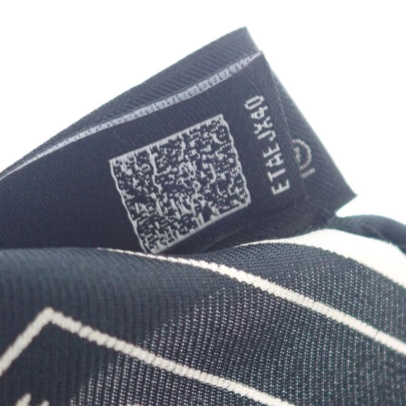 シャネル CHANEL ココマーク スカーフ シルク ブラック レディース【中古】【Aランク】の画像