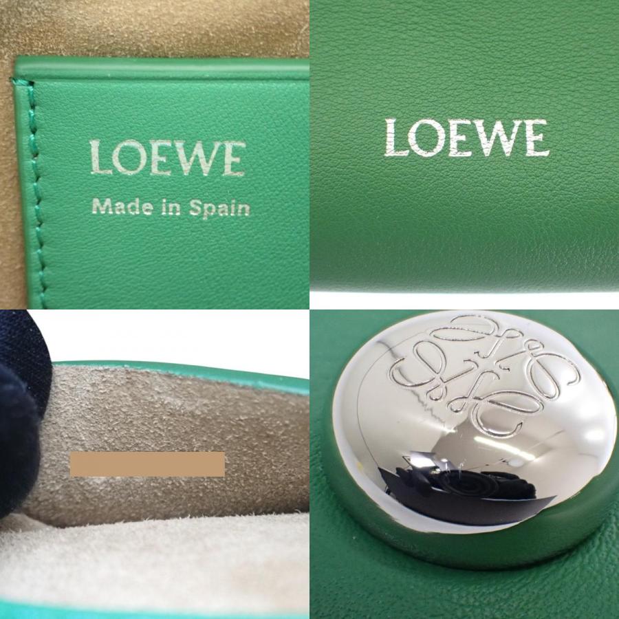 LOEWE（ロエベ） ペブルポーチ CANBSPPX01 ショルダーバッグ カーフ