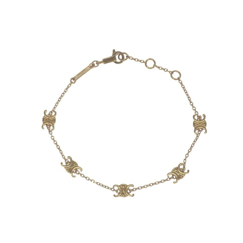 CELINE（セリーヌ） ミニ トリオンフ 460MT6BRA.35OR ブレスレット