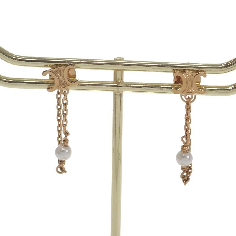 CELINE（セリーヌ） トリオンフ チェーン パール 461DD6PRB.01GI