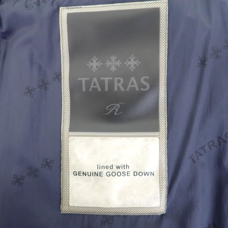 タトラス TATRAS DOMIZIANO サイズ3 MTAT20A4289-D ダウンジャケット ウール シルク ネイビー メンズ 【中古】【Aランク】の画像