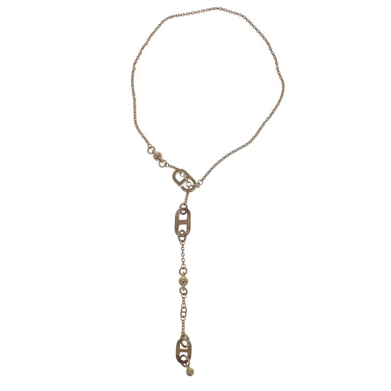 エルメス HERMES シュルメールPM ネックレス メタル バッファローホーン ゴールド レディース【中古】【Aランク】の画像