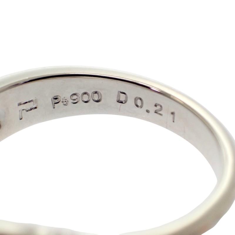 ポーラ POLA ダイヤモンド 12号 リング 指輪 美品 刻印あり Pt900プラチナ ダイヤモンド0.21ct レディース【中古】【Aランク】の画像