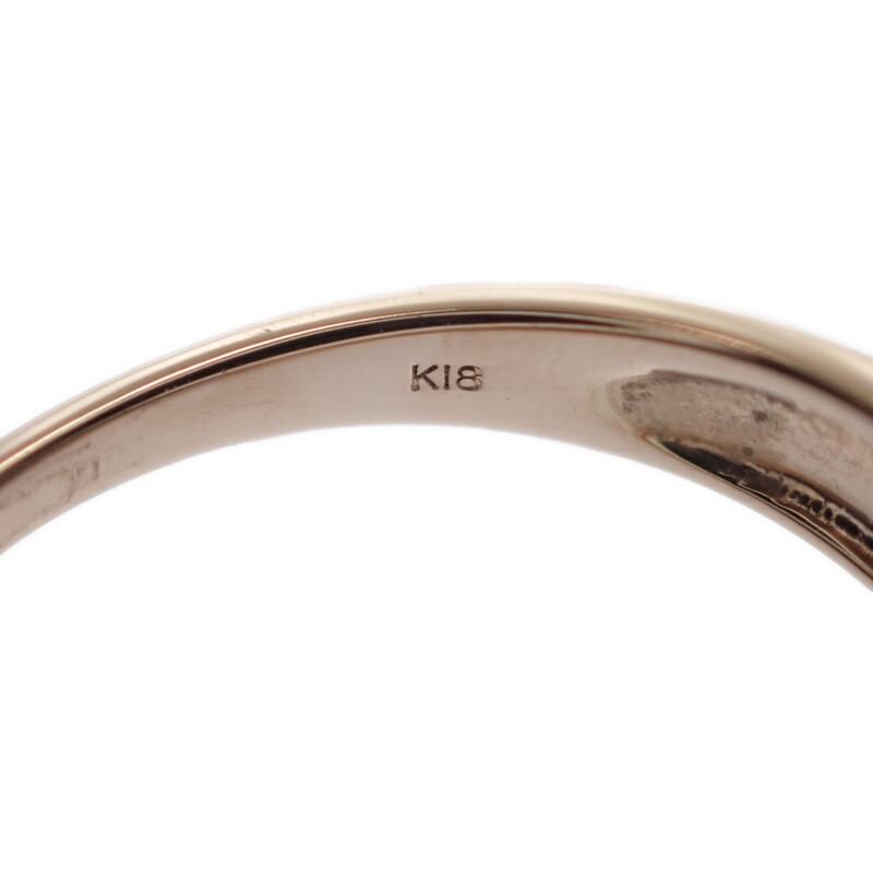 ヴァンドーム VANDOME ダイヤモンド 9号  刻印あり AGAR981707DI リング 18金 K18ピンクゴールド レディース【中古】【Aランク】の画像