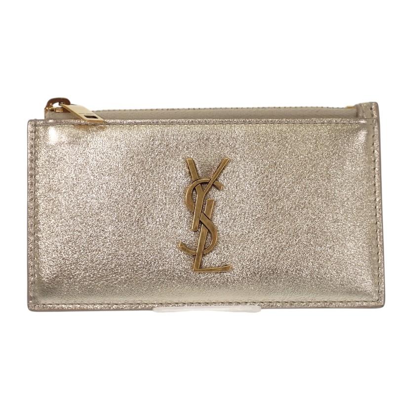 SAINT LAURENT サンローラン ジップト フラグメント カードケース