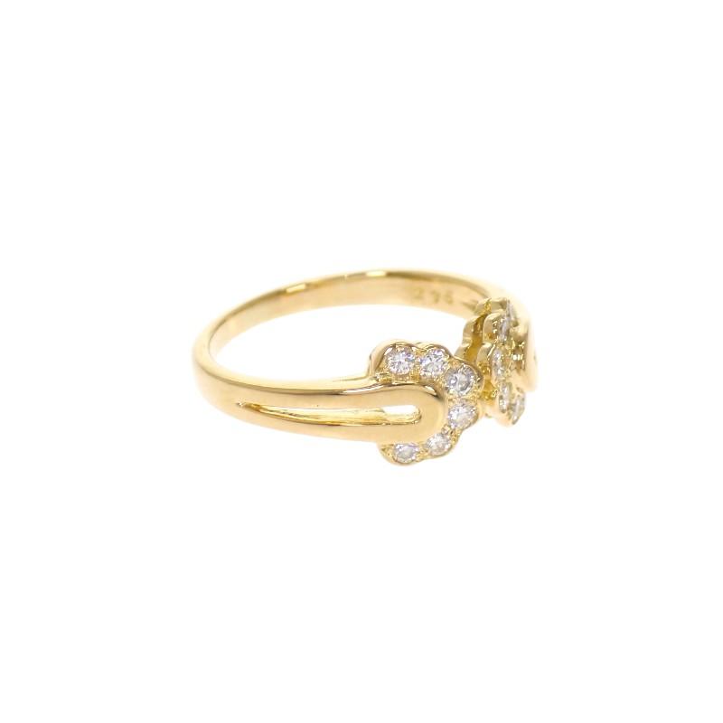 ディオール Dior リング 指輪 K18イエローゴールド 18金 レディース ジュエリー アクセサリー かわいい【中古】【Aランク】の画像