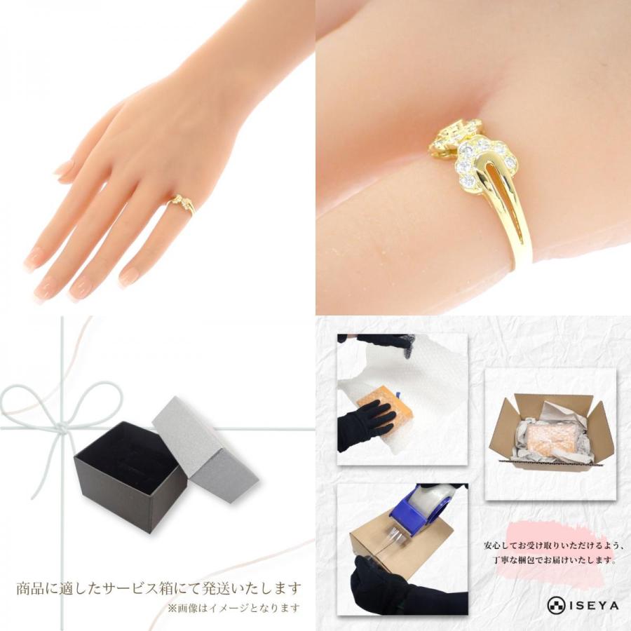 ディオール Dior リング 指輪 K18イエローゴールド 18金 レディース ジュエリー アクセサリー かわいい【中古】【Aランク】の画像