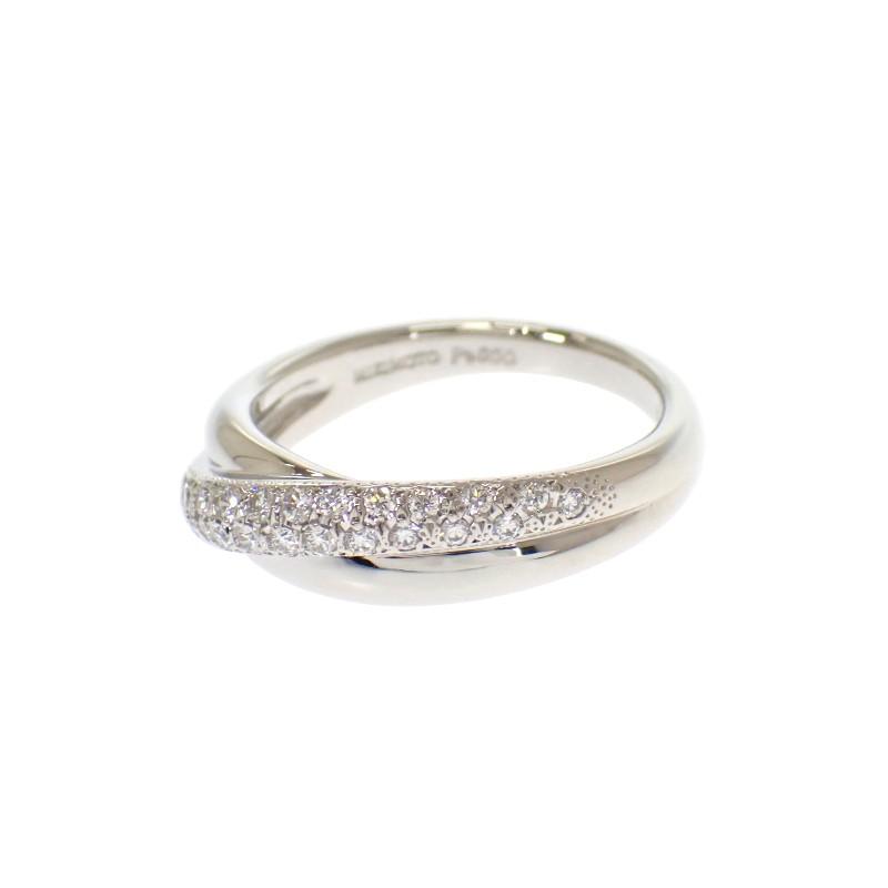 ミキモト MIKIMOTO ダイヤモンド 14号 リング 指輪 美品 Pt950プラチナ ダイヤモンド レディース【中古】【Aランク】の画像