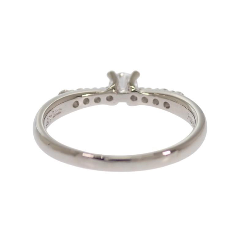 ディオール Dior ダイヤ 12号 リング 指輪 美品 Pt950プラチナ ダイヤモンド レディース【中古】【Aランク】の画像