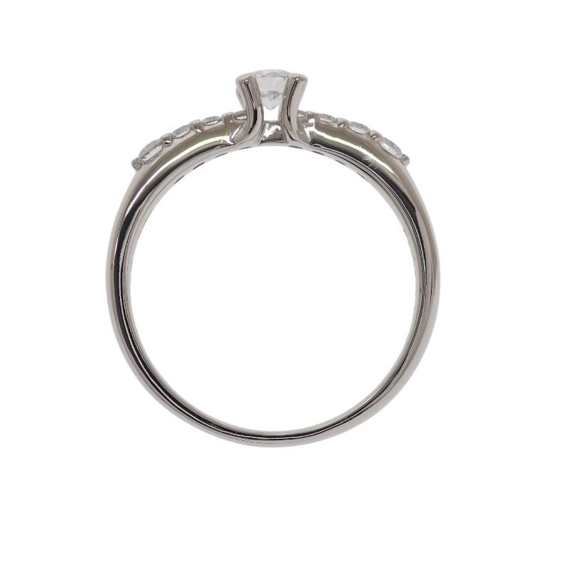 ディオール Dior ダイヤ 12号 リング 指輪 美品 Pt950プラチナ ダイヤモンド レディース【中古】【Aランク】の画像