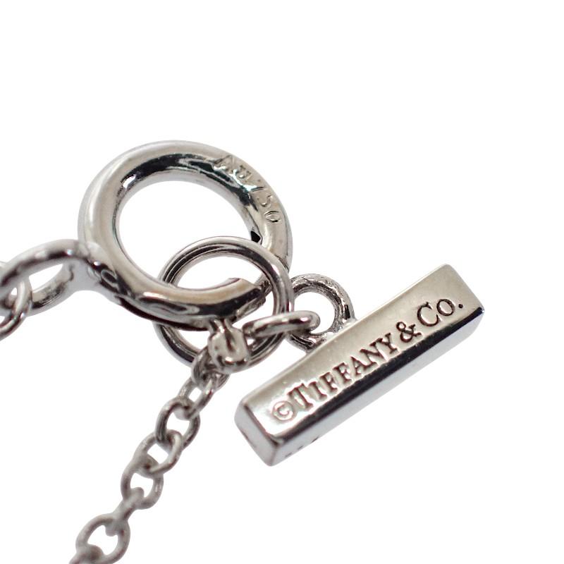 ティファニー TIFFANY&Co. サークルペンダント 67467701 ネックレス K18ホワイトゴールド ターコイズ レディース【中古】【Aランク】の画像