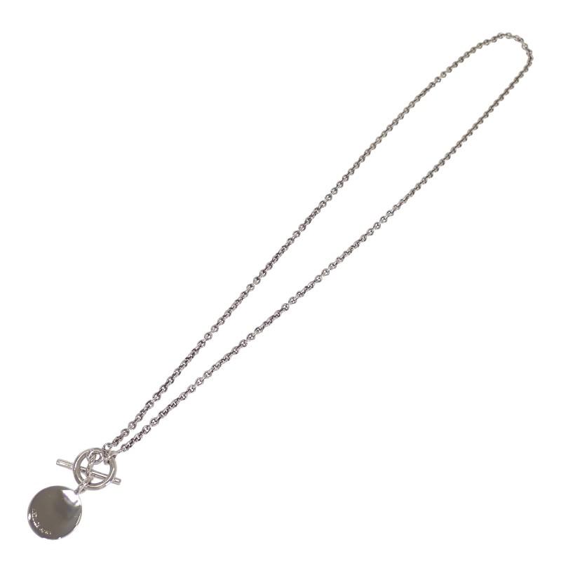 エルメス HERMES アミュレット エクスリブリス H104143B ネックレス シルバー925 レディース ユニセックス【中古】【Aランク】の画像