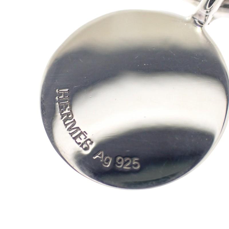 エルメス HERMES アミュレット エクスリブリス H104143B ネックレス シルバー925 レディース ユニセックス【中古】【Aランク】の画像