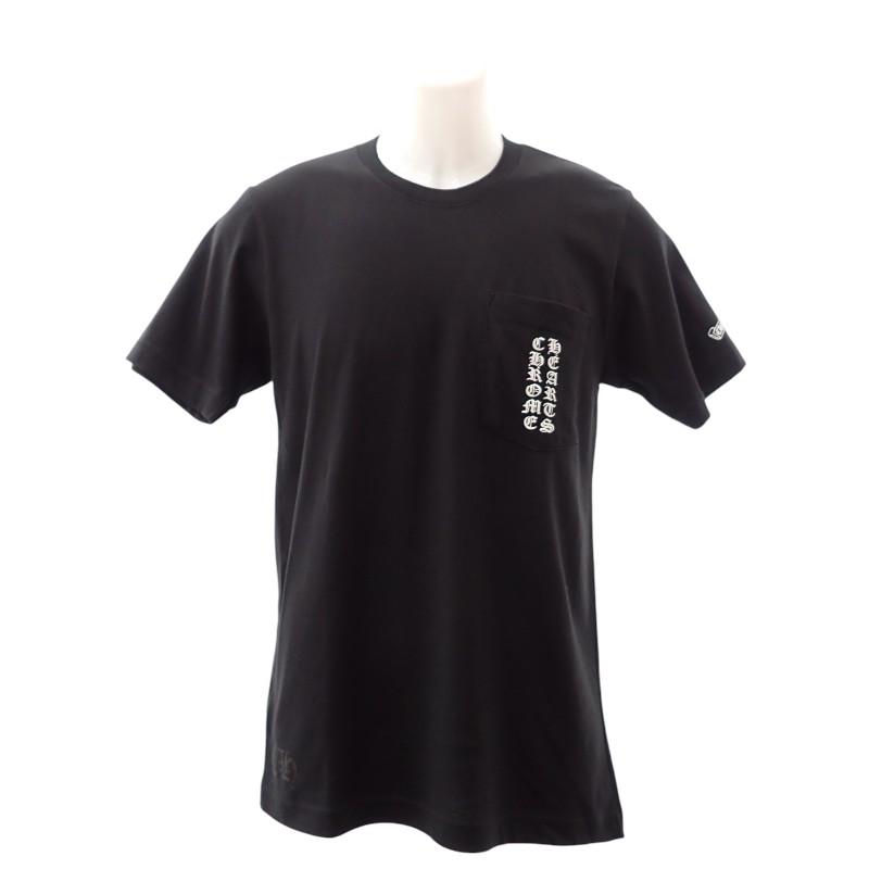 CHROME HEARTS Tシャツ アーチロゴ スクロールロゴ ブラック M CHROME HEARTS（クロムハーツ） スクロールロゴTシャツ サイズS 半袖