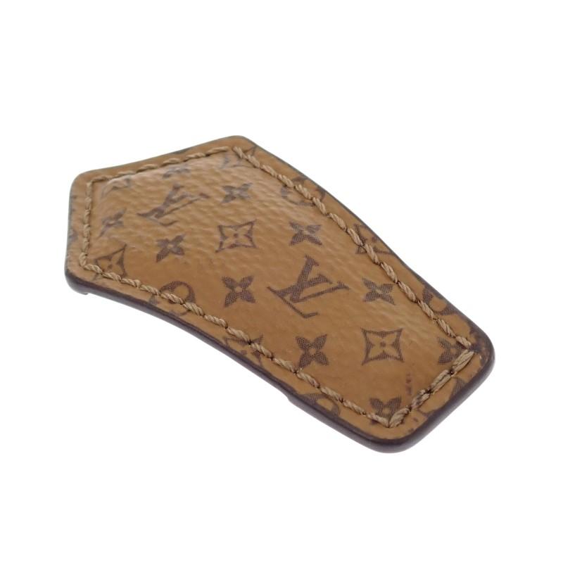 ルイヴィトン LOUIS VUITTON バレッタ・LVバックステージミニ M02185 ヘアクリップ モノグラム ブラウン レディース【中古】【Aランク】の画像