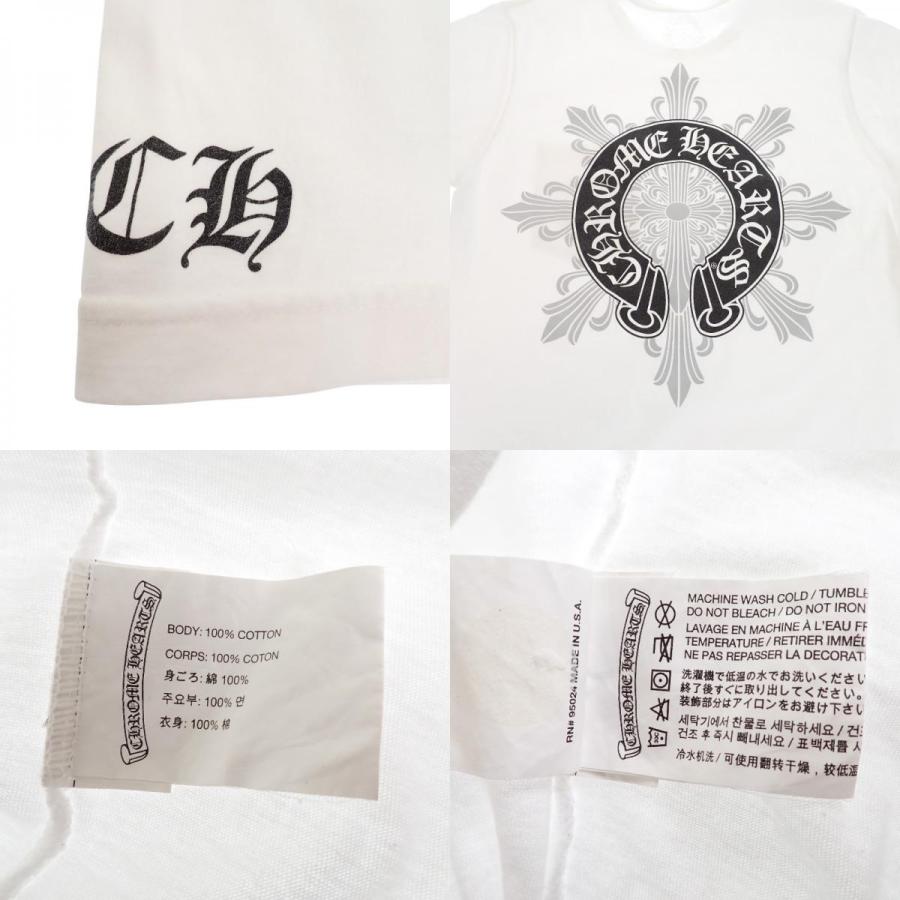 CHROME HEARTS（クロムハーツ） ホースシュー CHクロスTシャツ M 半袖 
