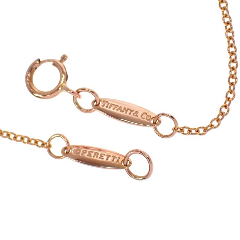 ティファニー TIFFANY&Co. バイザヤード 60141638 ブレスレット K18PG 18金 ピンクゴールド ダイヤモンド レディース【中古】【Aランク】の画像