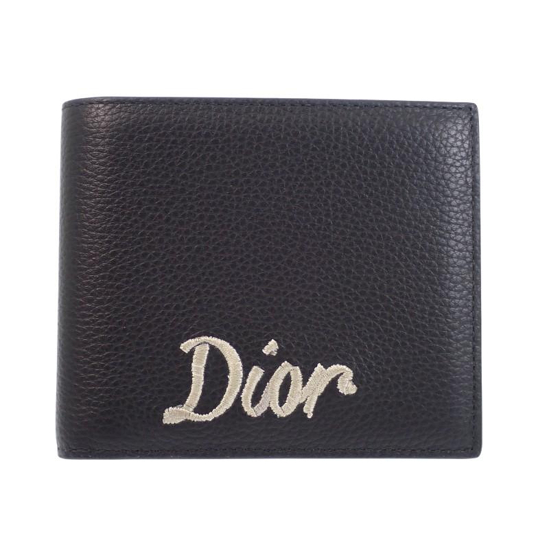 Christian Dior ディオール コンパクトウォレット 二つ折り財布 Christian Dior（クリスチャン・ディオール） コンパクトウォレット