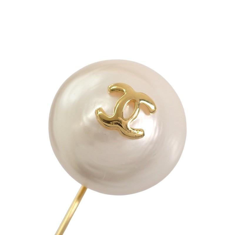 CHANEL（シャネル） ピンブローチ ヴィンテージ ブローチ メタル