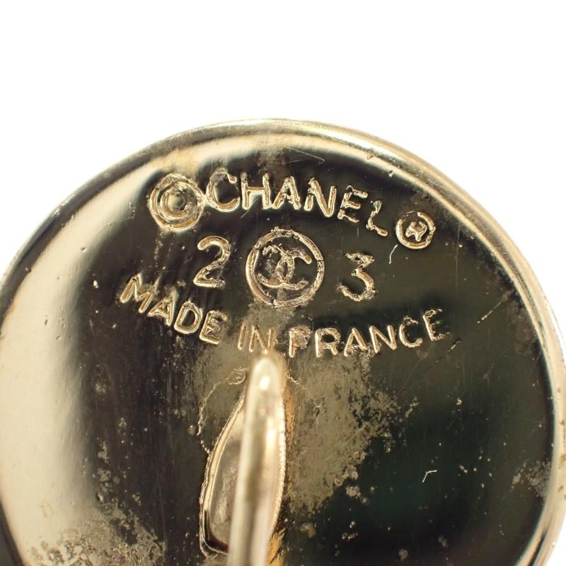 CHANEL ヴィンテージ ピンブローチ フェイクパール ゴールド ココマーク CHANEL（シャネル） ピンブローチ ヴィンテージ ブローチ メタル