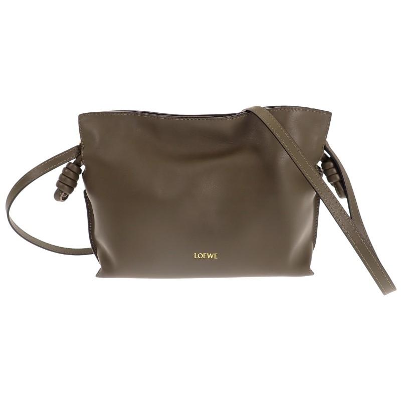 LOEWE】フラメンコクラッチ ミニ 2WAY ショルダー ナッパカーフスキン 